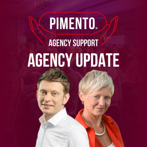 Pimento Agency Update Event Graphic