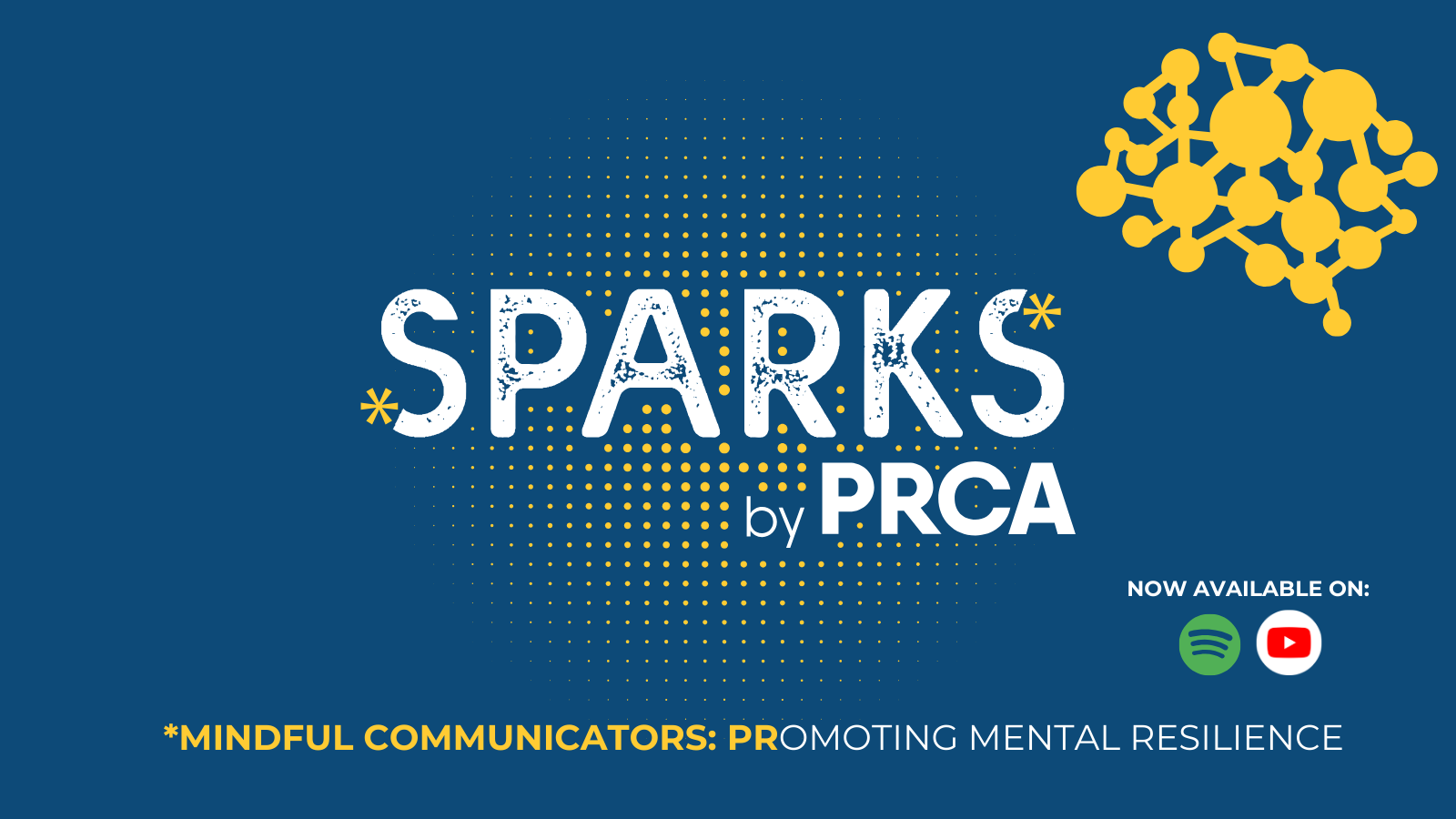 PRCA Sparks podcasts - mental resilience