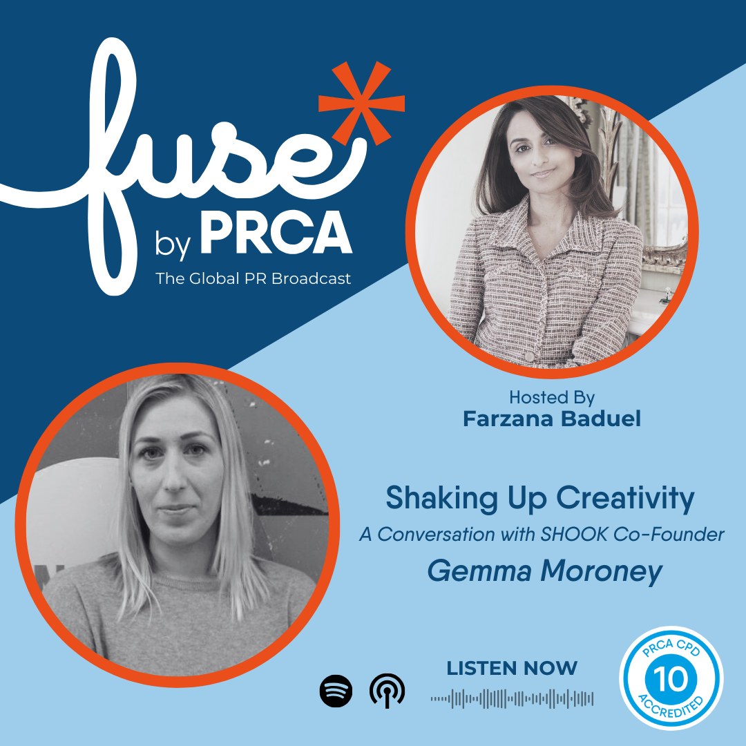 PRCA Fuse Shaking Up Creativity: A Conversation with SHOOK Co-Founder Gemma Moroney